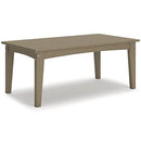 Hyland wave Outdoor Coffee Table - Furniture Now (CA)