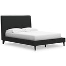 Cadmori Upholstered Bed with Roll Slats - Furniture Now (CA)
