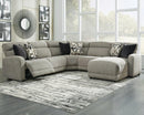Colleyville Power Reclining Sectional with Chaise - Furniture Now (CA)