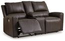 Boxmere Power Reclining Loveseat with Console - Furniture Now (CA)