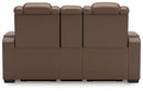 High Impact Power Reclining Loveseat with Console - Furniture Now (CA)