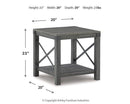Freedan End Table - Furniture Now (CA)