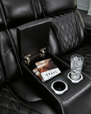 Boyington Power Reclining Loveseat with Console - Furniture Now (CA)