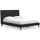 Cadmori Upholstered Bed with Roll Slats - Furniture Now (CA)