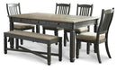 Tyler Creek Dining Set - Furniture Now (CA)