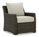 Brook Ranch Outdoor Lounge Chair with Cushion - Furniture Now (CA)