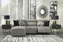 Colleyville Power Reclining Sectional with Chaise - Furniture Now (CA)