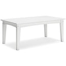Hyland wave Outdoor Coffee Table - Furniture Now (CA)