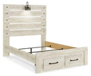 Cambeck Bed with 2 Storage Drawers - Furniture Now (CA)