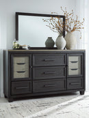 Foyland Dresser and Mirror - Furniture Now (CA)