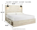 Cambeck Bed with 2 Storage Drawers - Furniture Now (CA)