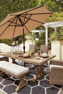 Beachcroft Outdoor Dining Set - Furniture Now (CA)