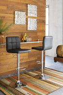 Bellatier Adjustable Height Bar Stool - Furniture Now (CA)