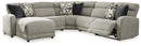 Colleyville Power Reclining Sectional with Chaise - Furniture Now (CA)
