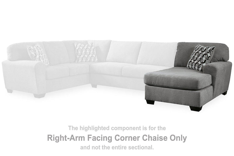 Birkdale Court Sectional with Chaise - Furniture Now (CA)