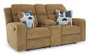 Kanlow Reclining Loveseat with Console - Furniture Now (CA)