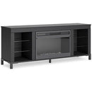 Cayberry 60" TV Stand with Electric Fireplace - Furniture Now (CA)