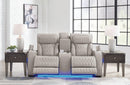 Boyington Power Reclining Loveseat with Console - Furniture Now (CA)