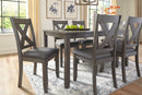 Caitbrook Dining Table and Chairs (Set of 7) - Furniture Now (CA)
