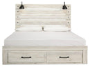 Cambeck Bed with 2 Storage Drawers - Furniture Now (CA)