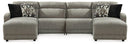 Colleyville Power Reclining Sectional with Chaise - Furniture Now (CA)