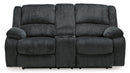 Draycoll Power Reclining Loveseat with Console - Furniture Now (CA)
