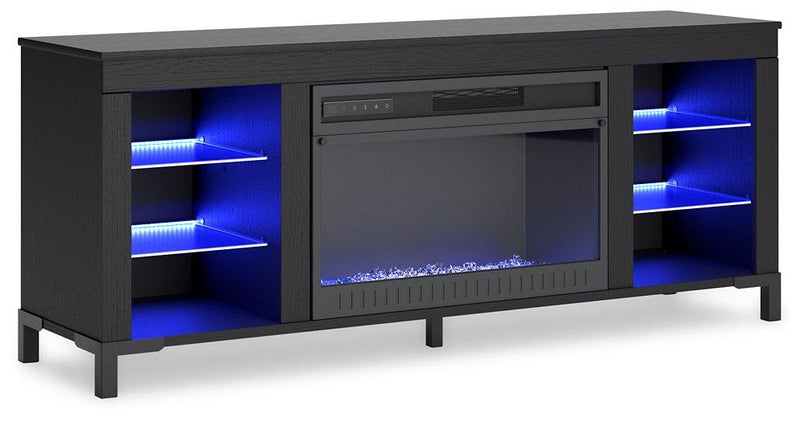 Cayberry 60" TV Stand with Electric Fireplace - Furniture Now (CA)