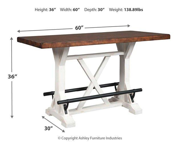 Valebeck Counter Height Dining Table - Furniture Now (CA)