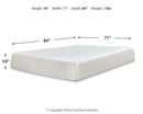 10 Inch Chime Memory Foam Mattress Set - Furniture Now (CA)