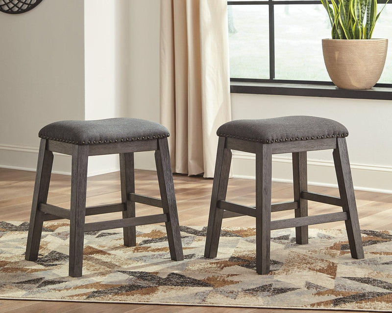 Caitbrook Counter Height Upholstered Bar Stool - Furniture Now (CA)