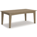 Hyland wave Outdoor Coffee Table - Furniture Now (CA)