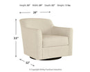 Bradney Swivel Accent Chair - Furniture Now (CA)