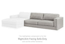Amiata Sectional with Chaise - Furniture Now (CA)