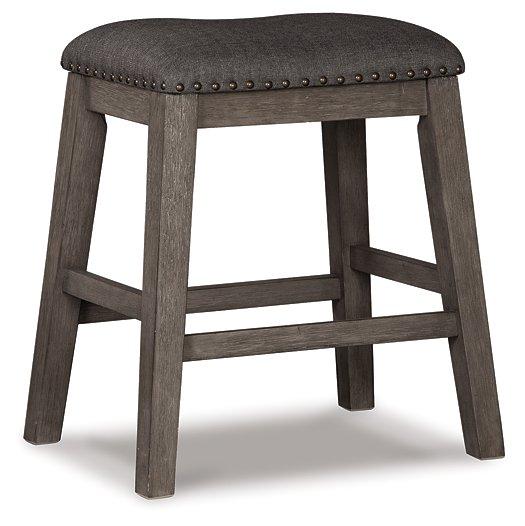Caitbrook Counter Height Upholstered Bar Stool - Furniture Now (CA)