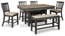 Tyler Creek Counter Height Dining Set - Furniture Now (CA)