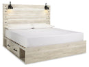 Cambeck Bed with 2 Storage Drawers - Furniture Now (CA)