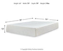 Chime 12 Inch Memory Foam Mattress in a Box - Furniture Now (CA)