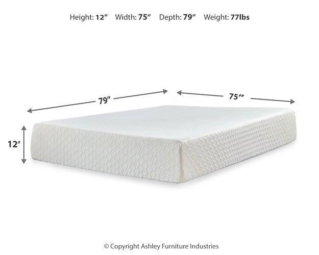 Chime 12 Inch Memory Foam Mattress in a Box - Furniture Now (CA)