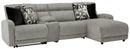 Colleyville Power Reclining Sectional with Chaise - Furniture Now (CA)