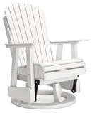 Hyland wave Outdoor Swivel Glider Chair - Furniture Now (CA)