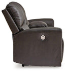 Boxmere Power Reclining Loveseat with Console - Furniture Now (CA)