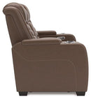High Impact Power Reclining Loveseat with Console - Furniture Now (CA)