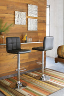Bellatier Adjustable Height Bar Stool - Furniture Now (CA)