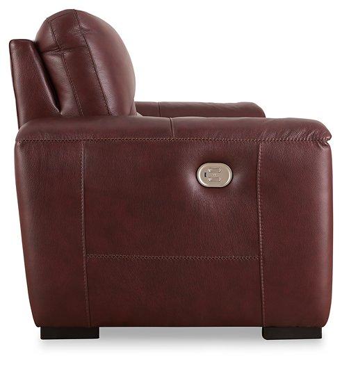 Alessandro Power Reclining Loveseat with Console - Furniture Now (CA)