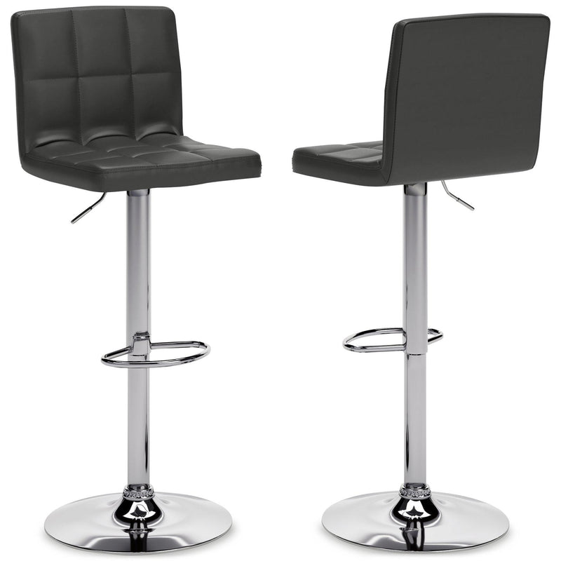 Bellatier Adjustable Height Bar Stool - Furniture Now (CA)