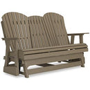 Hyland wave Outdoor Glider Loveseat - Furniture Now (CA)