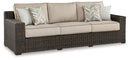 Coastline Bay Outdoor Sofa with Cushion - Furniture Now (CA)