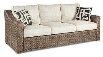 Beachcroft Outdoor Sofa with Cushion - Furniture Now (CA)