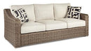 Beachcroft Outdoor Sofa, Lounge Chairs and Fire Pit - Furniture Now (CA)