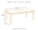 Haddigan Dining Extension Table - Furniture Now (CA)